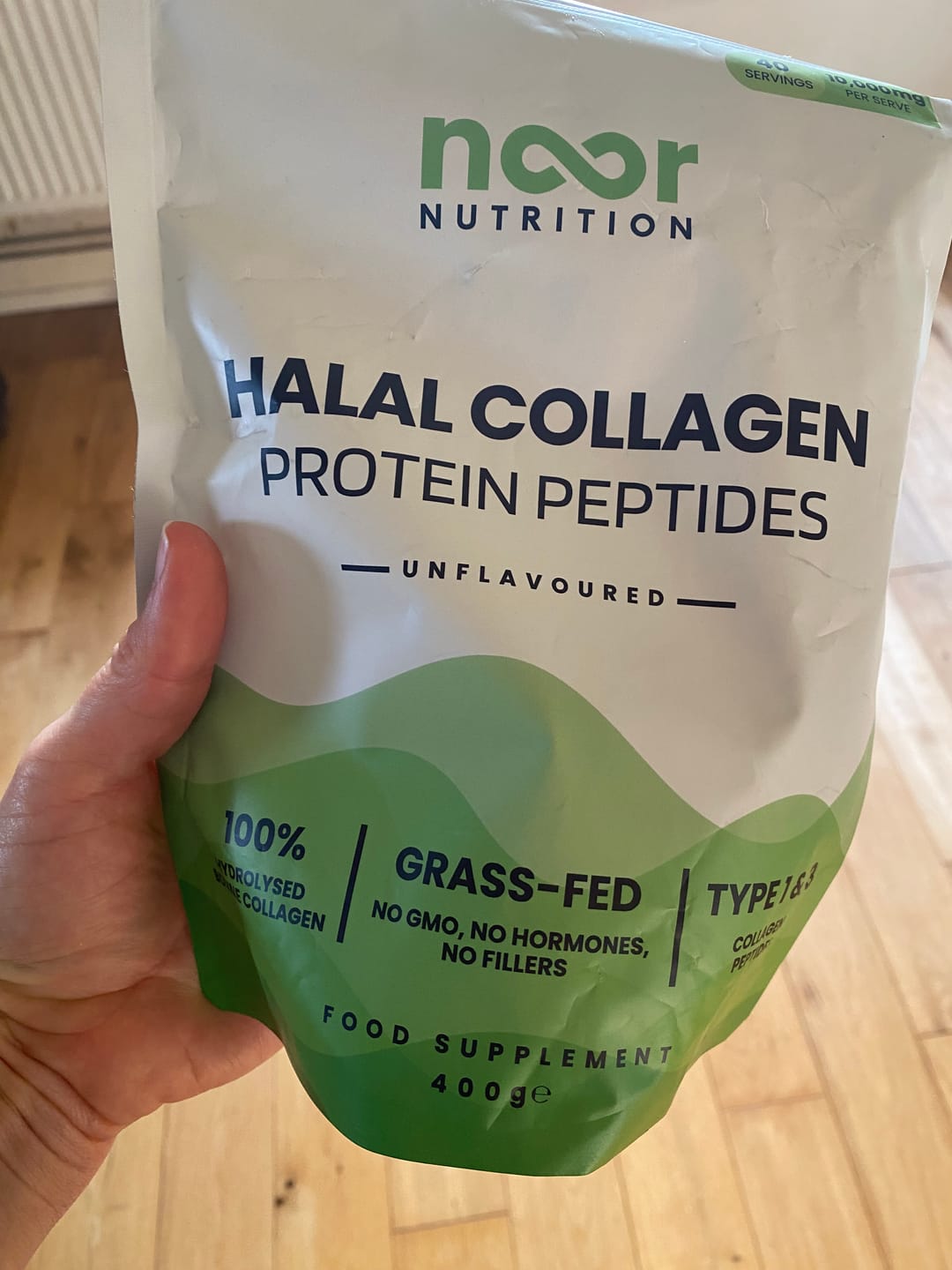Customer photo review of Halal Collagen Powder