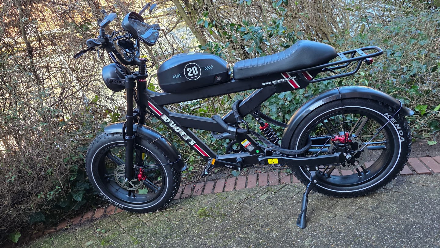Customer photo review of DUOTTS F20 Electric Bike