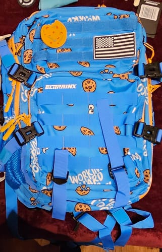 Customer photo review of Mochila Táctica 25L All In Cookie