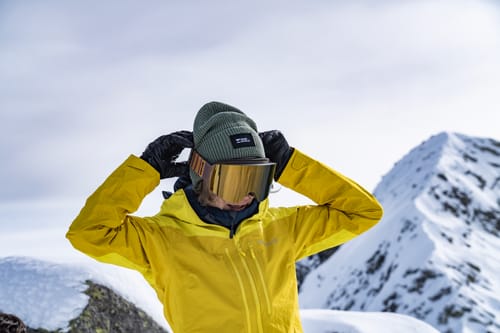 Customer photo review of K718 Ski Goggle Magnetic Replacement Lens