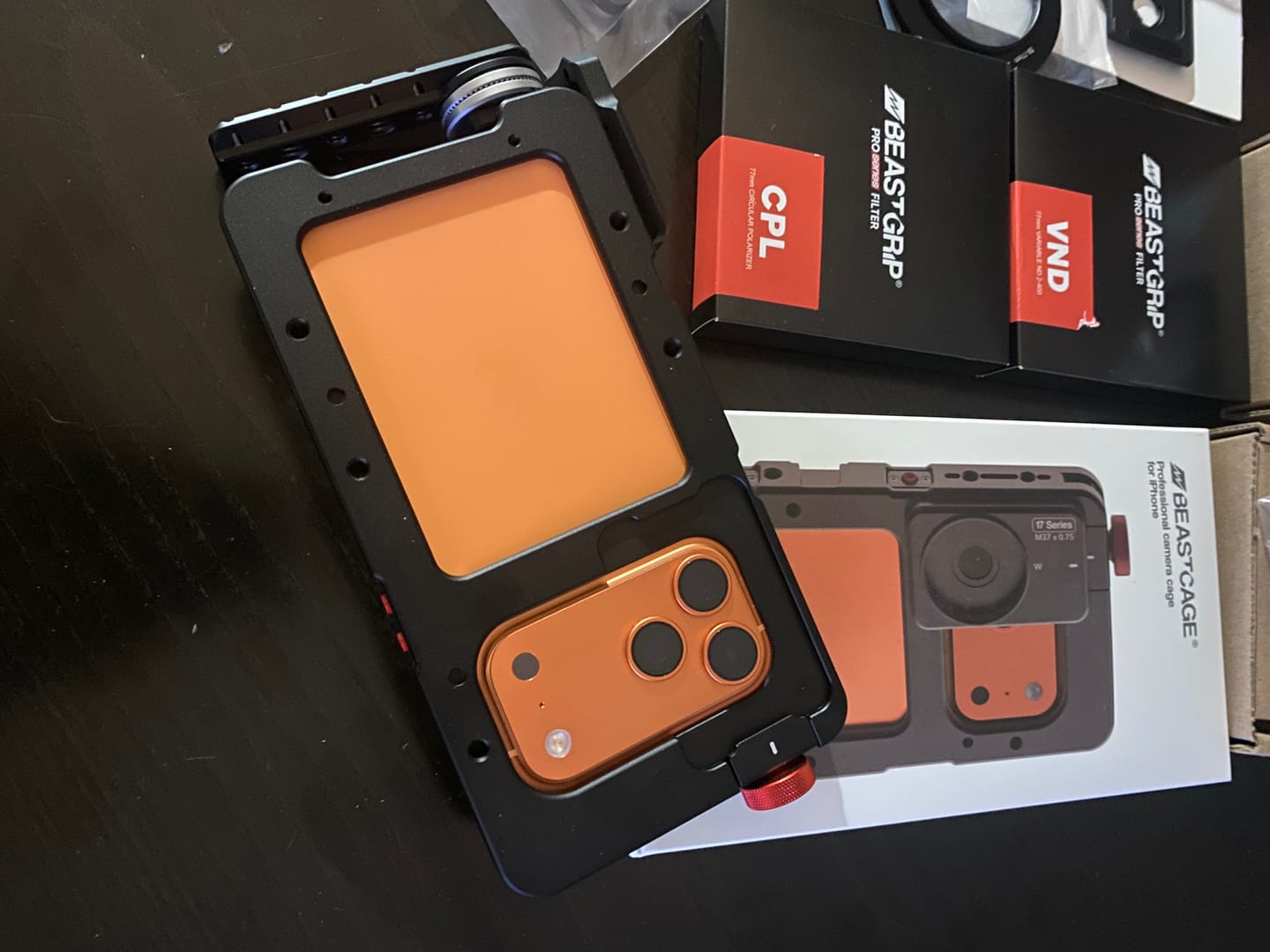 Customer photo review of Beastcage for iPhone 17 Pro Max