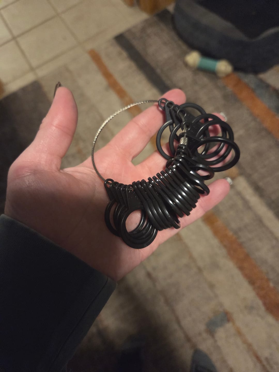 Customer photo review of Thorum Ring Sizer