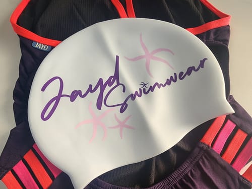 Customer photo review of JAYD Swim Cap || Starfish