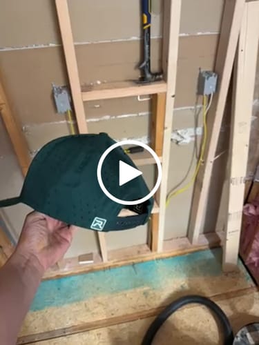 Customer video review of Custom Leather Patch Laser Perf R-Flex Snapback Hat - Richardson 632