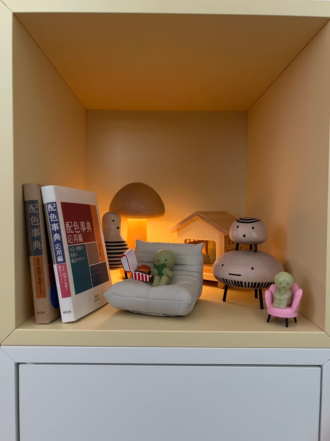 Customer photo review of Ladin Mushroom Table Lamp