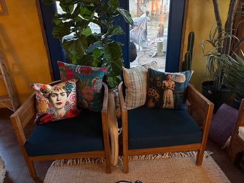 Customer photo review of Fabric Paint -- Blue