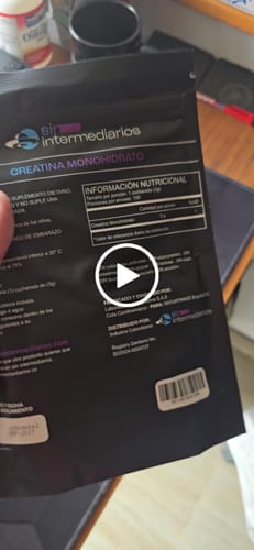 Customer video review of Creatina Monohidrato