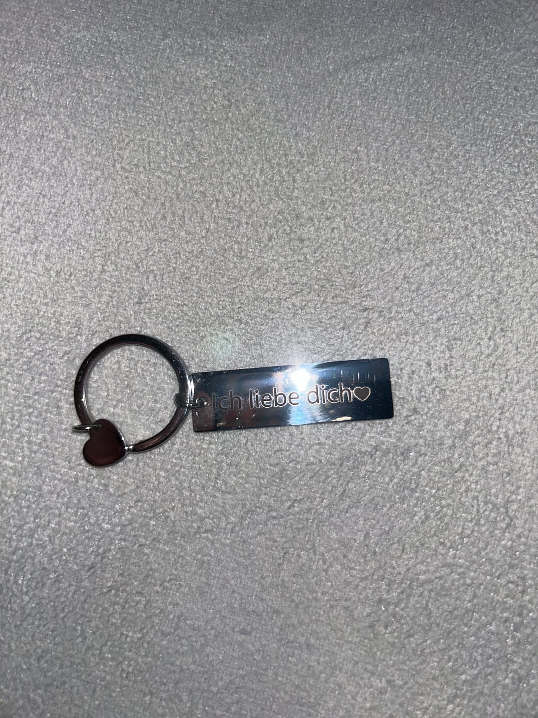 Customer photo review of Rückseitengravur