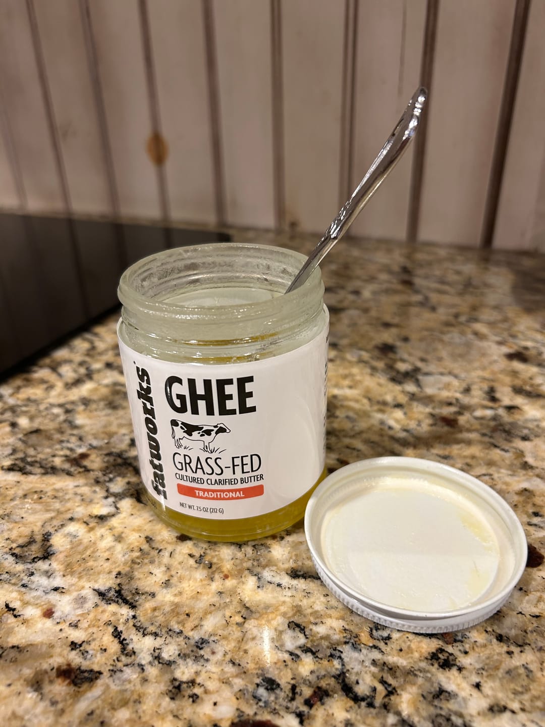 Customer photo review of Cultured Ghee from Organic Butter (7.5 oz)