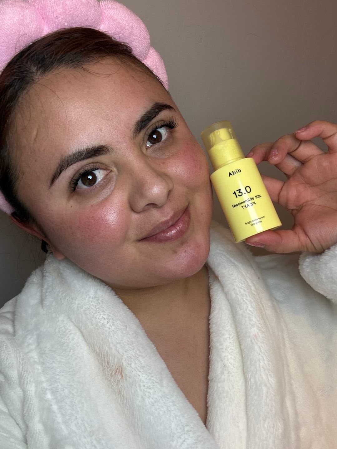 Customer photo review of Bright force serum 13.0 pump