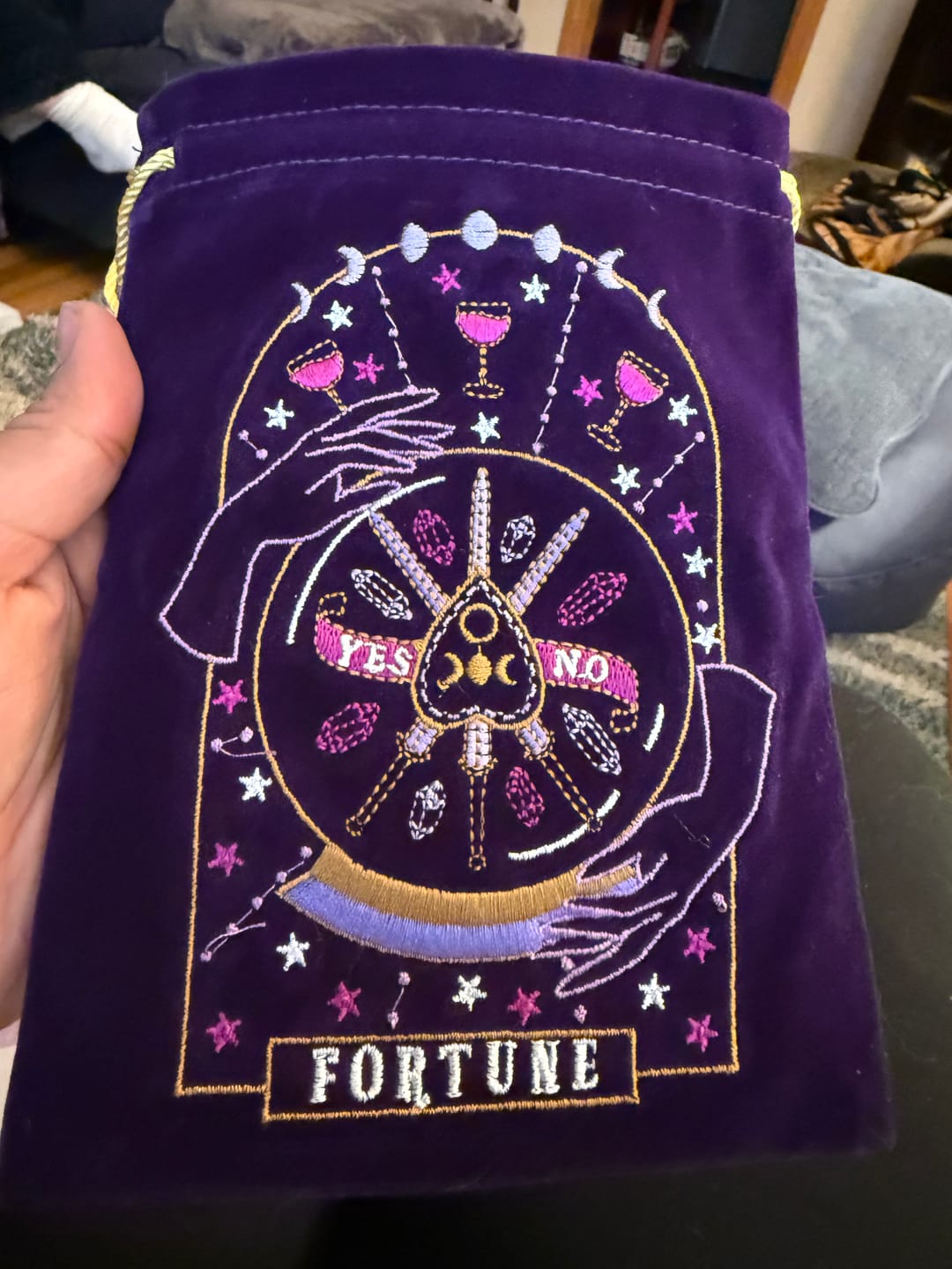 Customer photo review of Good Fortune Loot Pouch