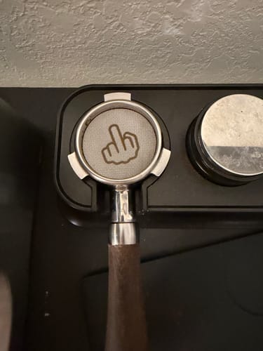 Customer photo review of FLUR Iced Coffee Glasses