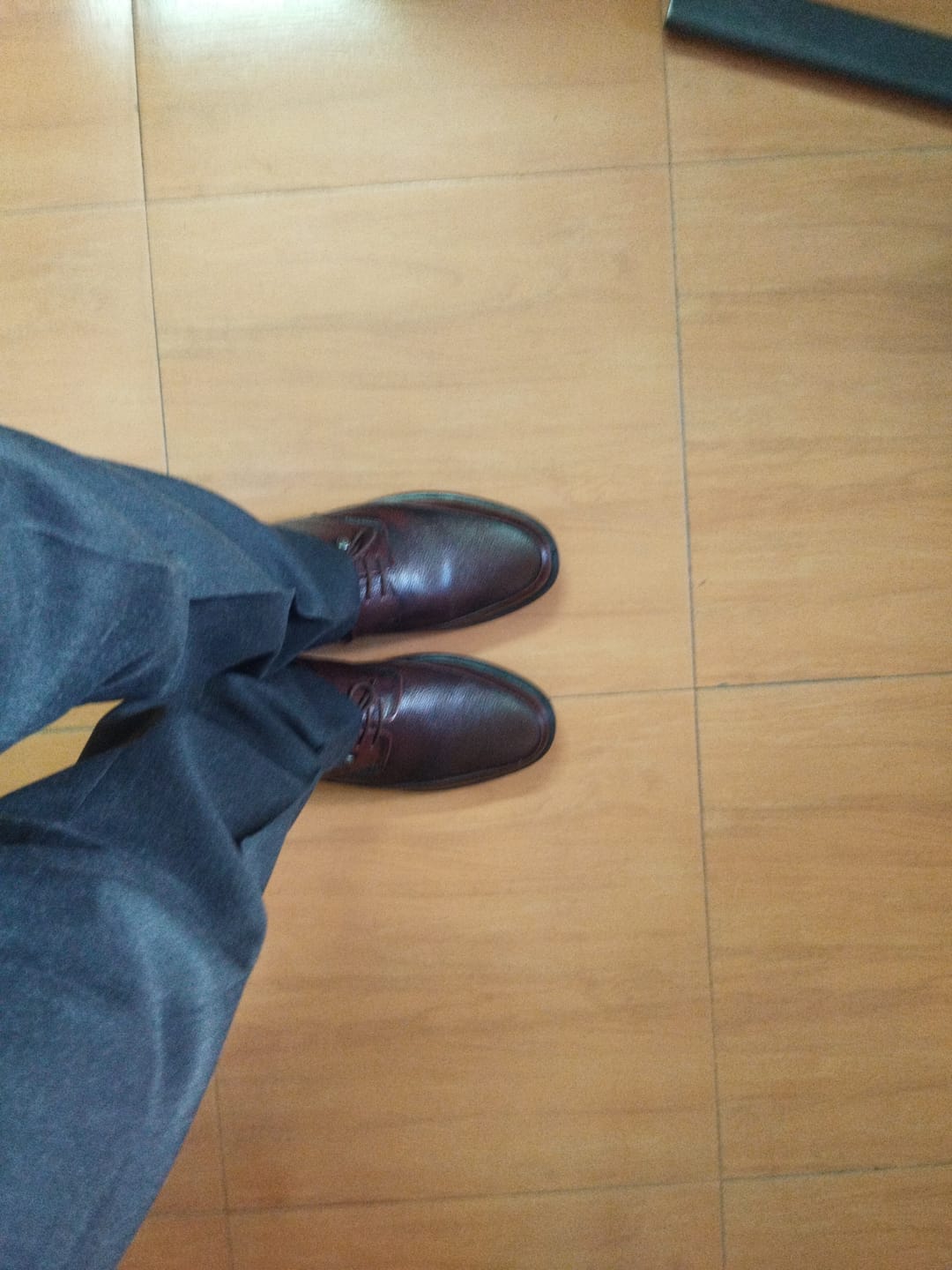 Customer photo review of Bacca Bucci Leather Office Lace-ups Formal Shoes | UK- 06 to 14