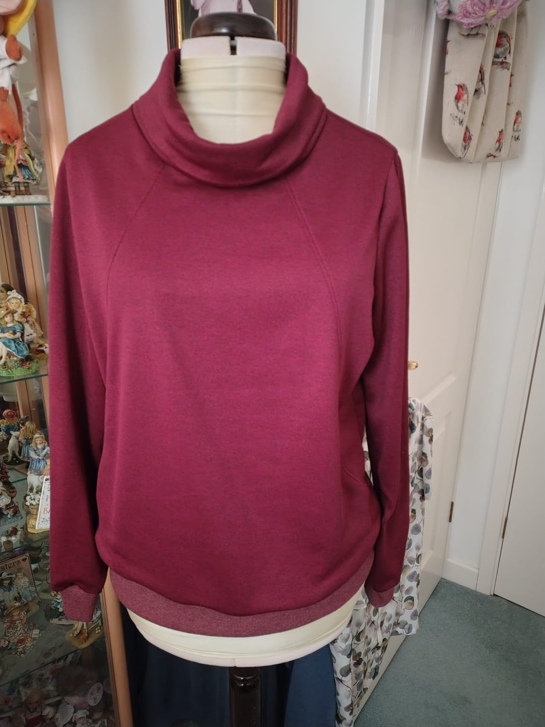Customer photo review of Ribbed Tubular Cuffing Fabric