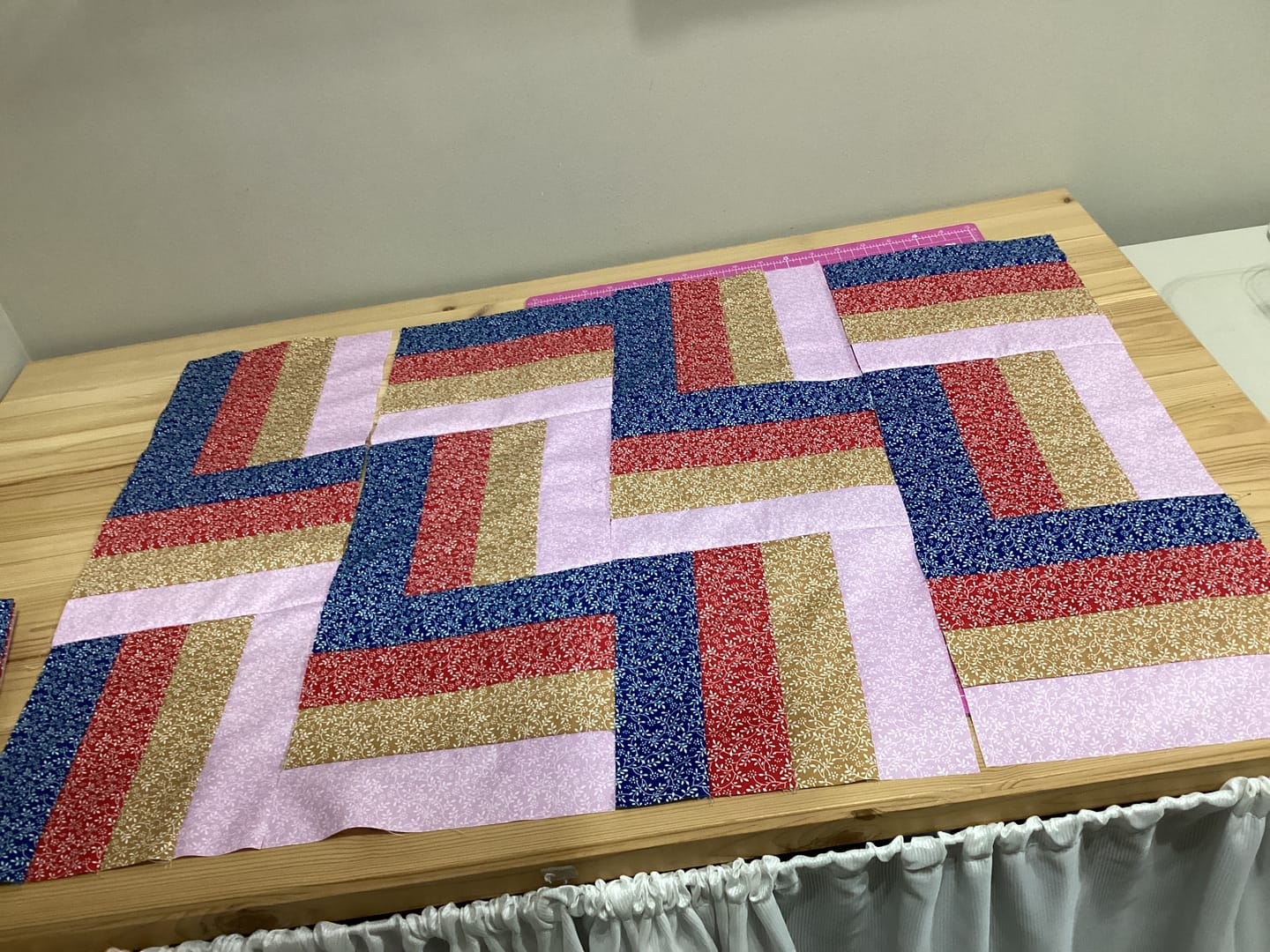 Customer photo review of Mini Garden Craft Cotton Fabric