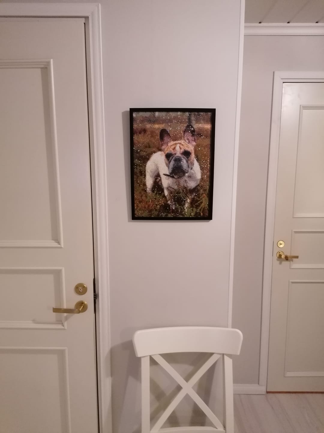 Customer photo review of Timanttimaalaus omalla kuvalla