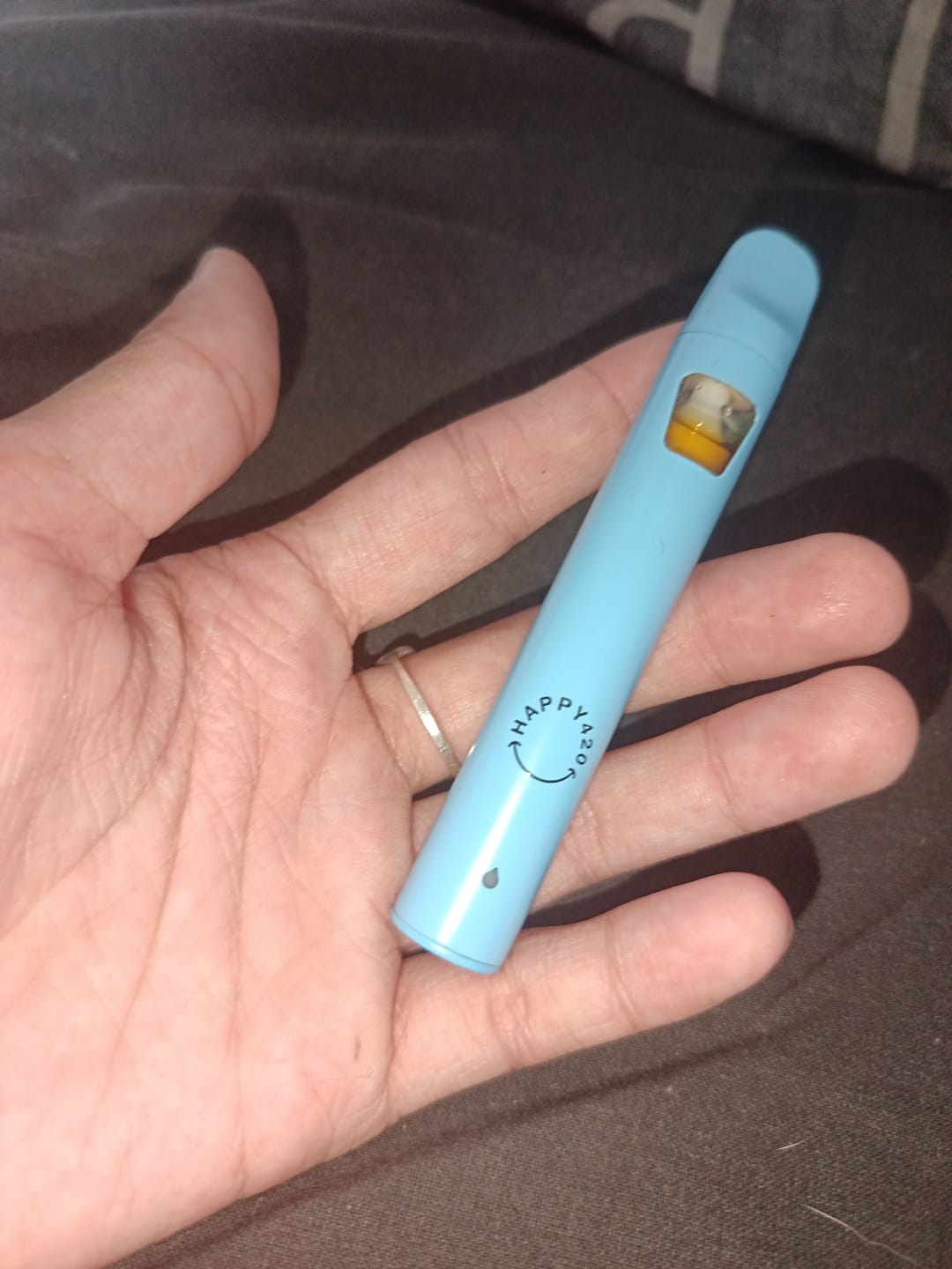 Customer photo review of Happy Hits Disposable THC Vape Bundle (3 Flavours)