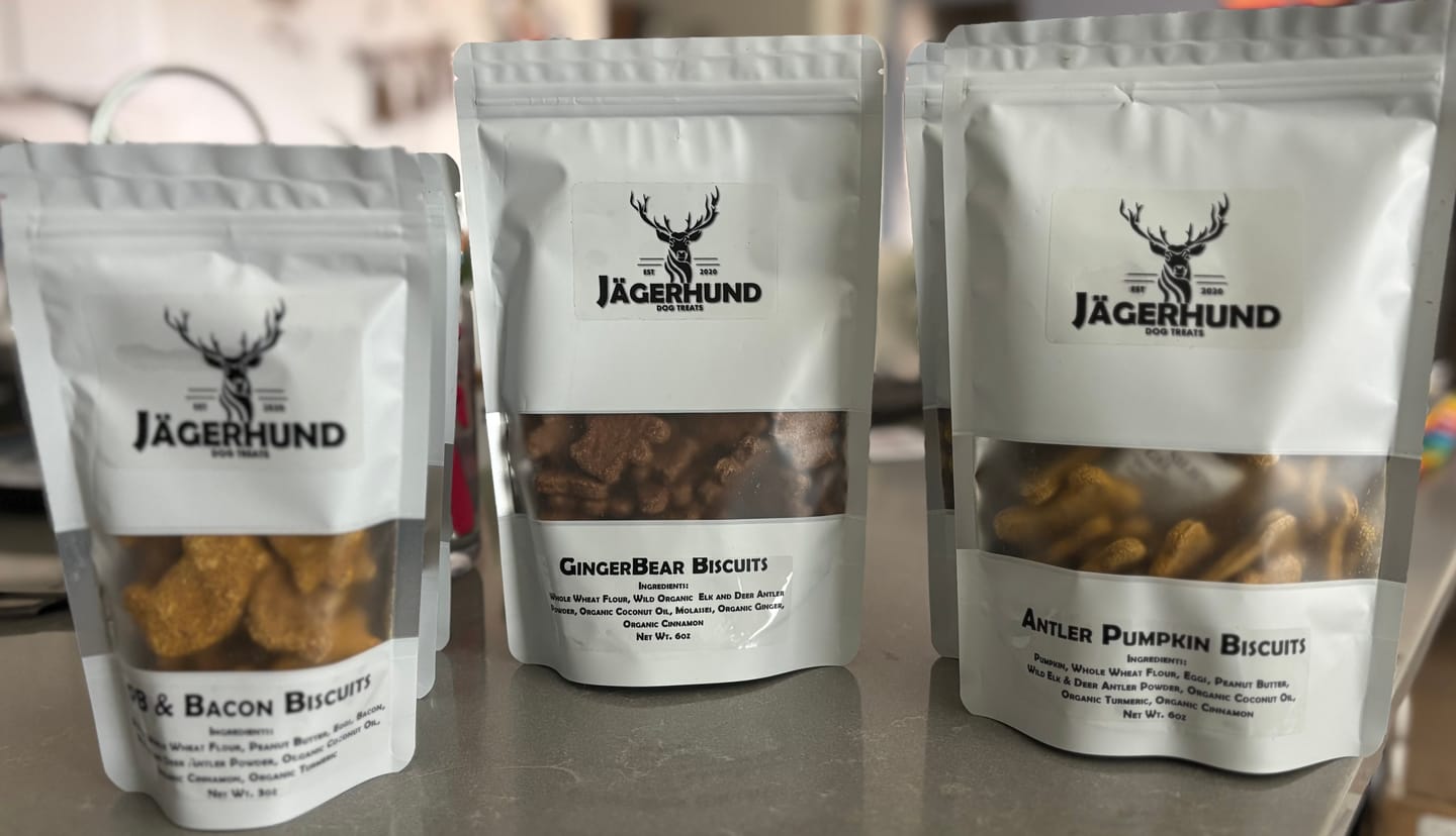 Customer photo review of Antler Pumpkin Biscuits