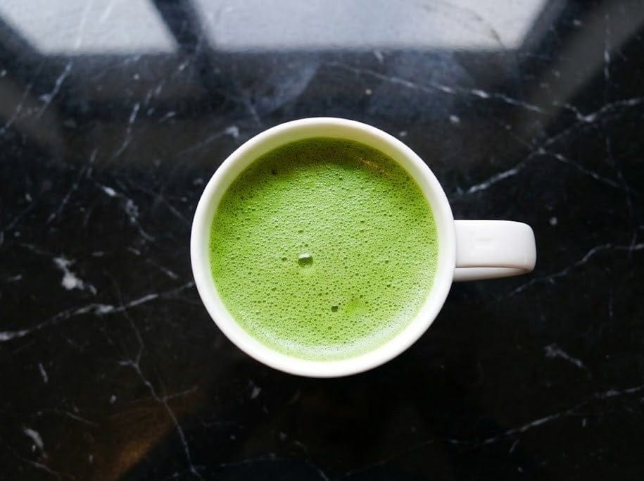Customer photo review of BENBU Organic Matcha - Premium 100% Organic Japanese Matcha Powder 3.5 oz (100g) Bag