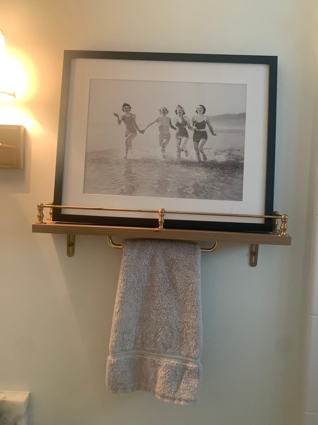 Customer photo review of Serene Cabinet Pulls - Unlacquered Brass Polished