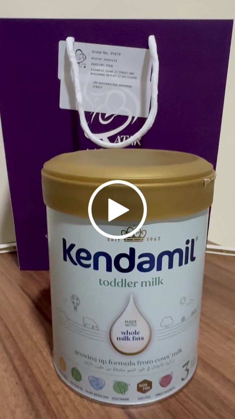 Customer video review of Kendamil Classic Stage 3 Toddler Milk Formula From 1-3 Years (800g)