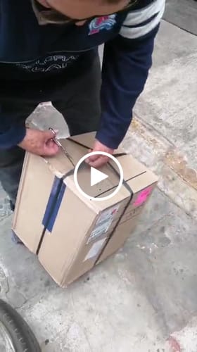 Customer video review of Tenis Dunk Rosa Blanco Rosa