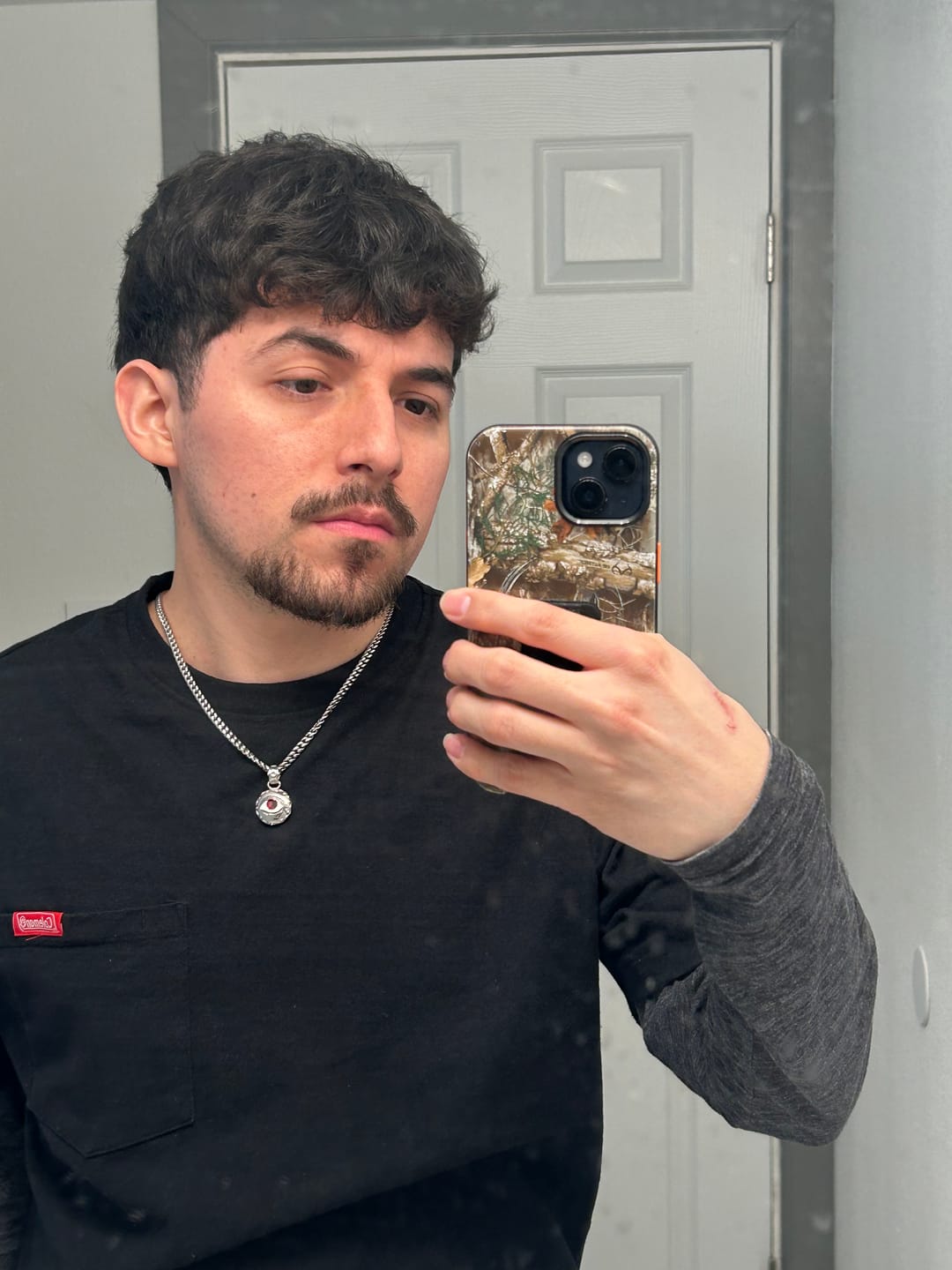 Customer photo review of EVIL EYE PENDANT