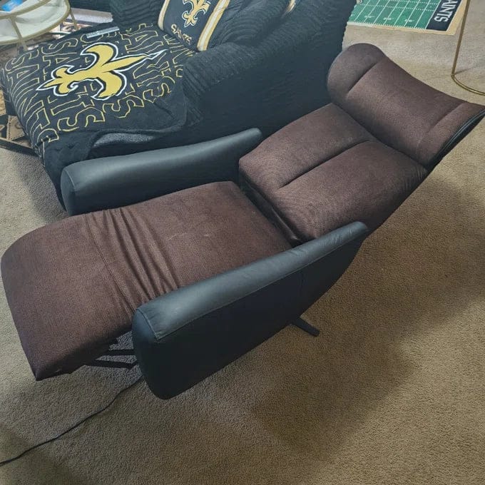 Customer photo review of SwanSing Swivel Power Zero Gravity Recliner Chair