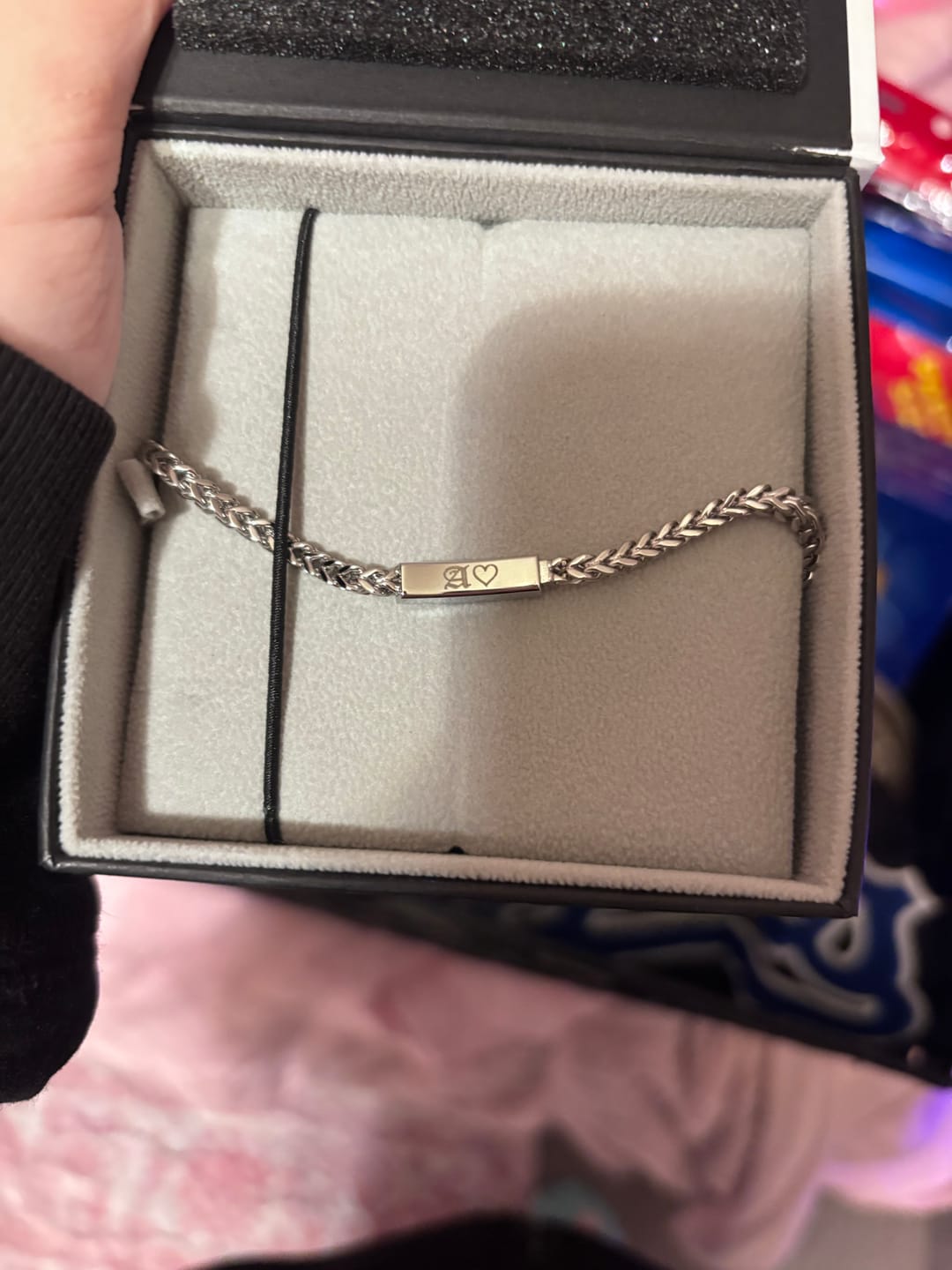 Customer photo review of 3mm Thin Franco Link Chain