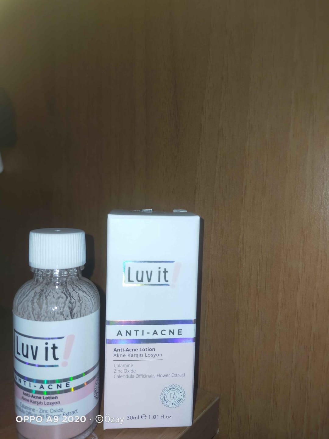 Customer photo review of Akne Karşıtı Losyon