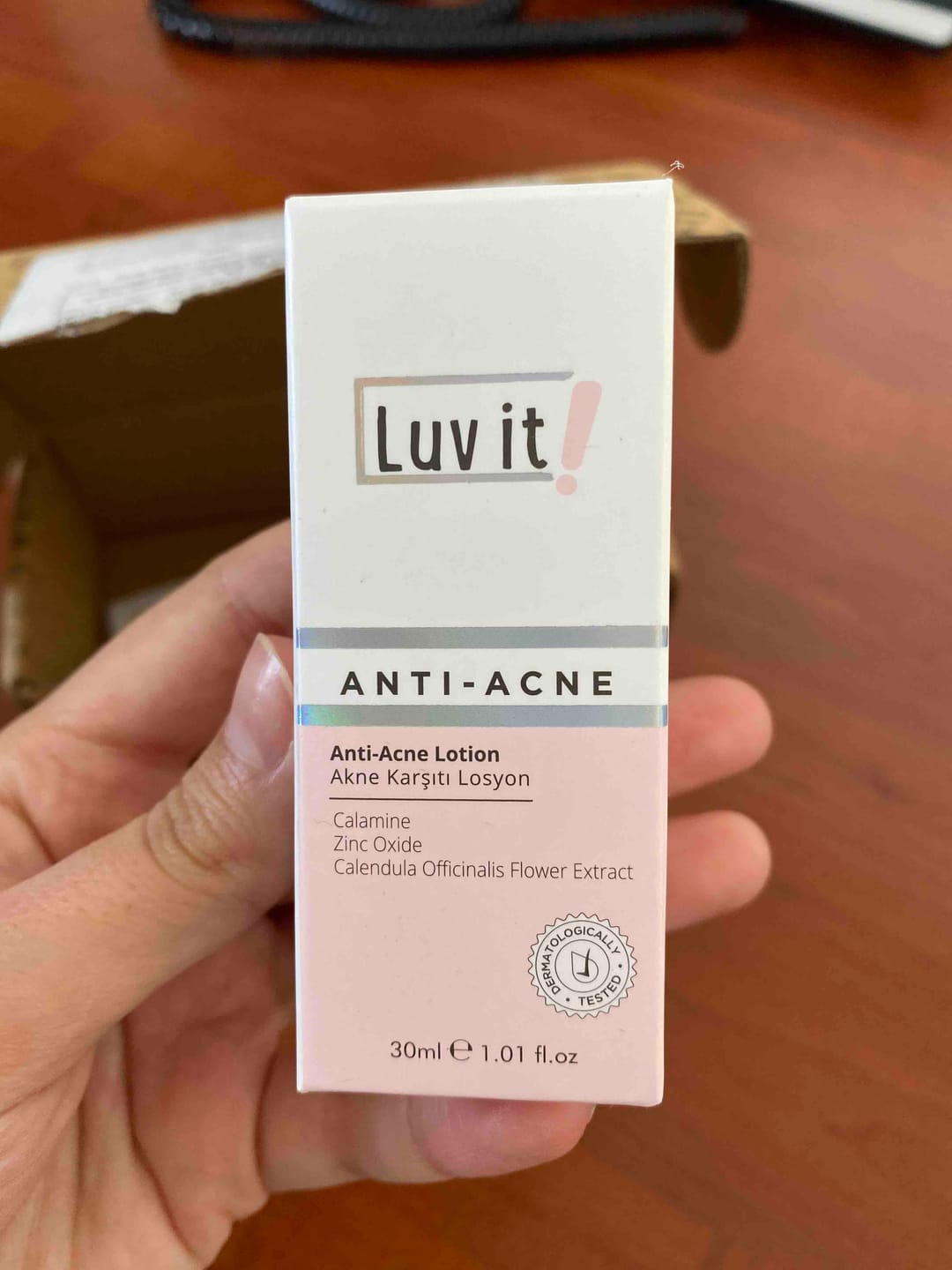 Customer photo review of Akne Karşıtı Losyon