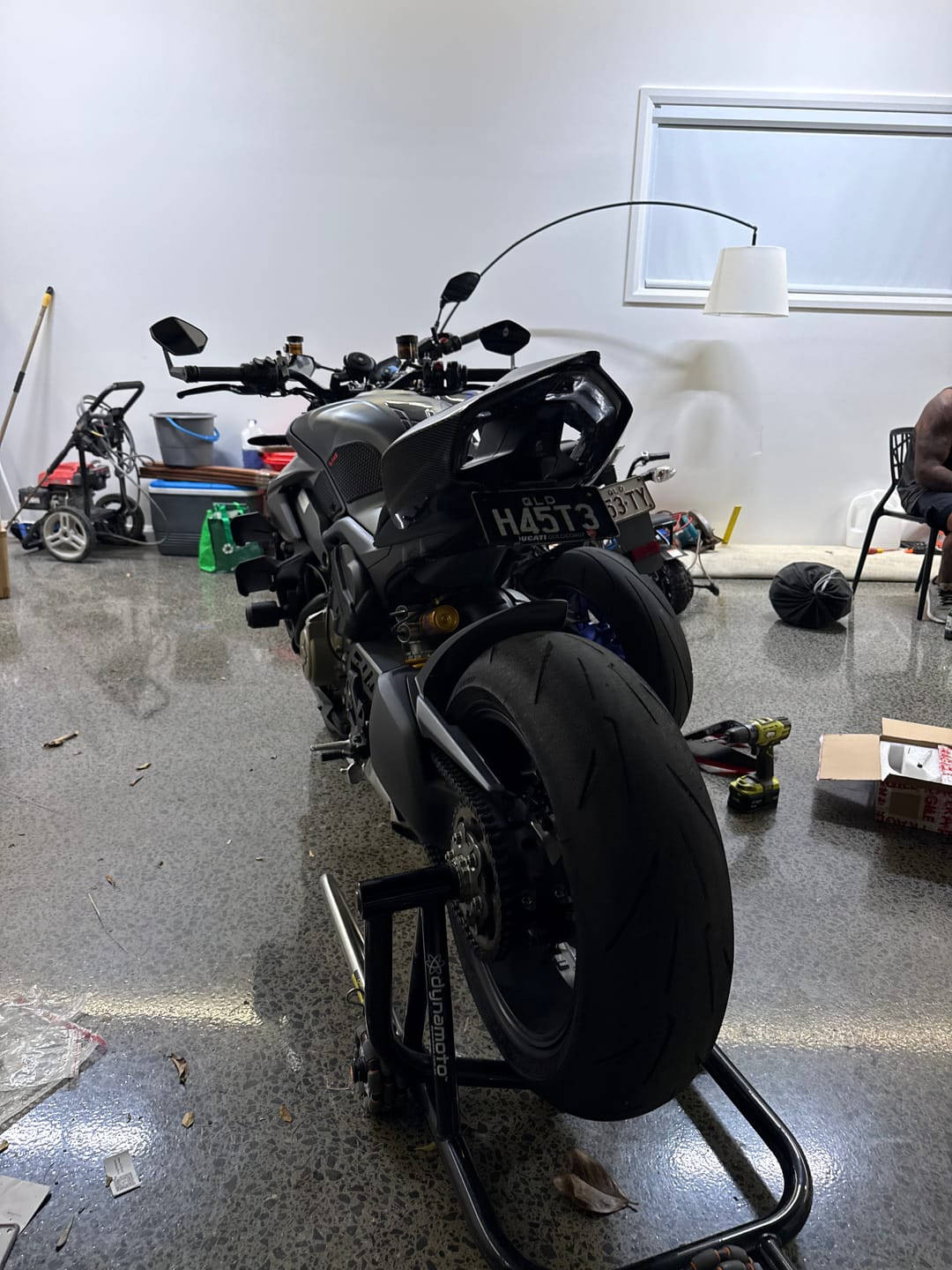 Customer photo review of Ducati V4/V2 Integrated Rear Light