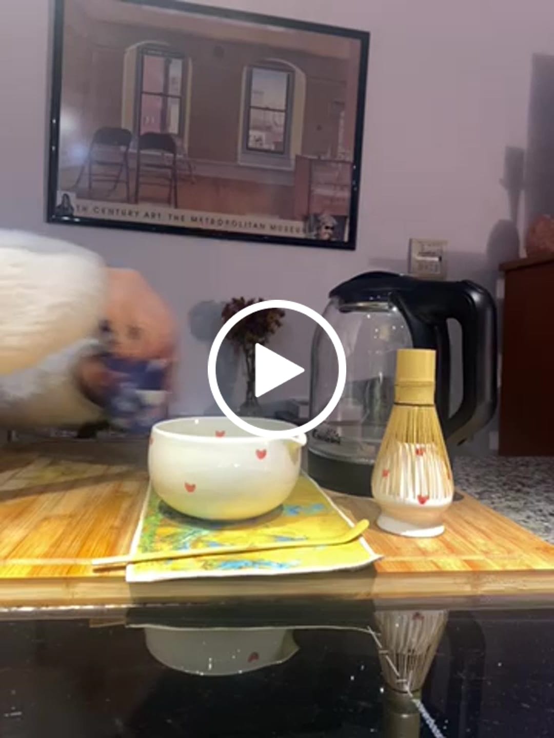 Customer video review of Té Matcha Premium Arándanos