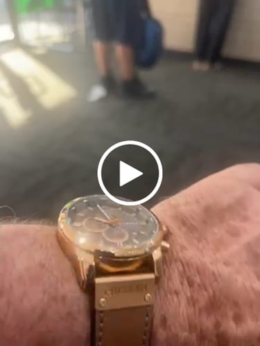 Customer video review of Curren Istanbul® orologio uomo pelle