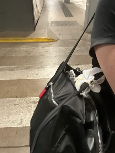Reseña con foto de un cliente sobre Cartera De Hombro Notebook Office