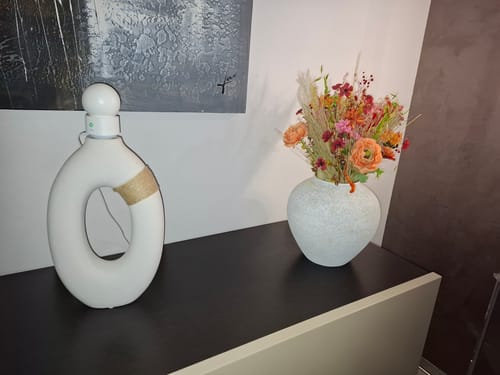 Customer photo review of Sena Vase - Blanc