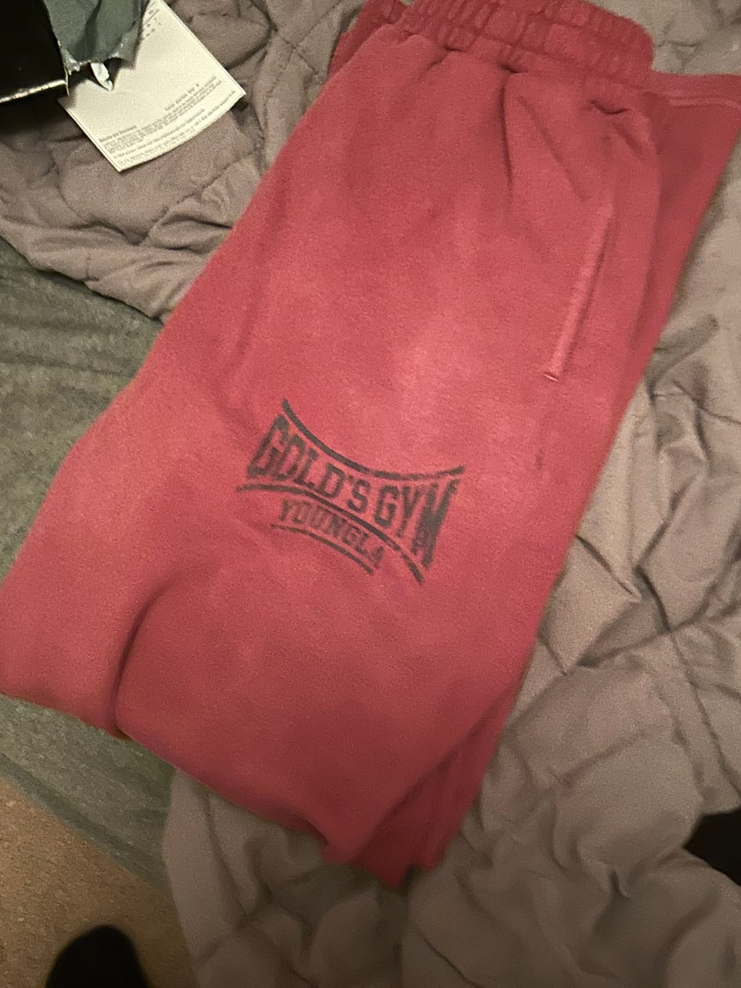 Customer photo review of 2052 - Gold's Iron Legacy Heritage Sweats