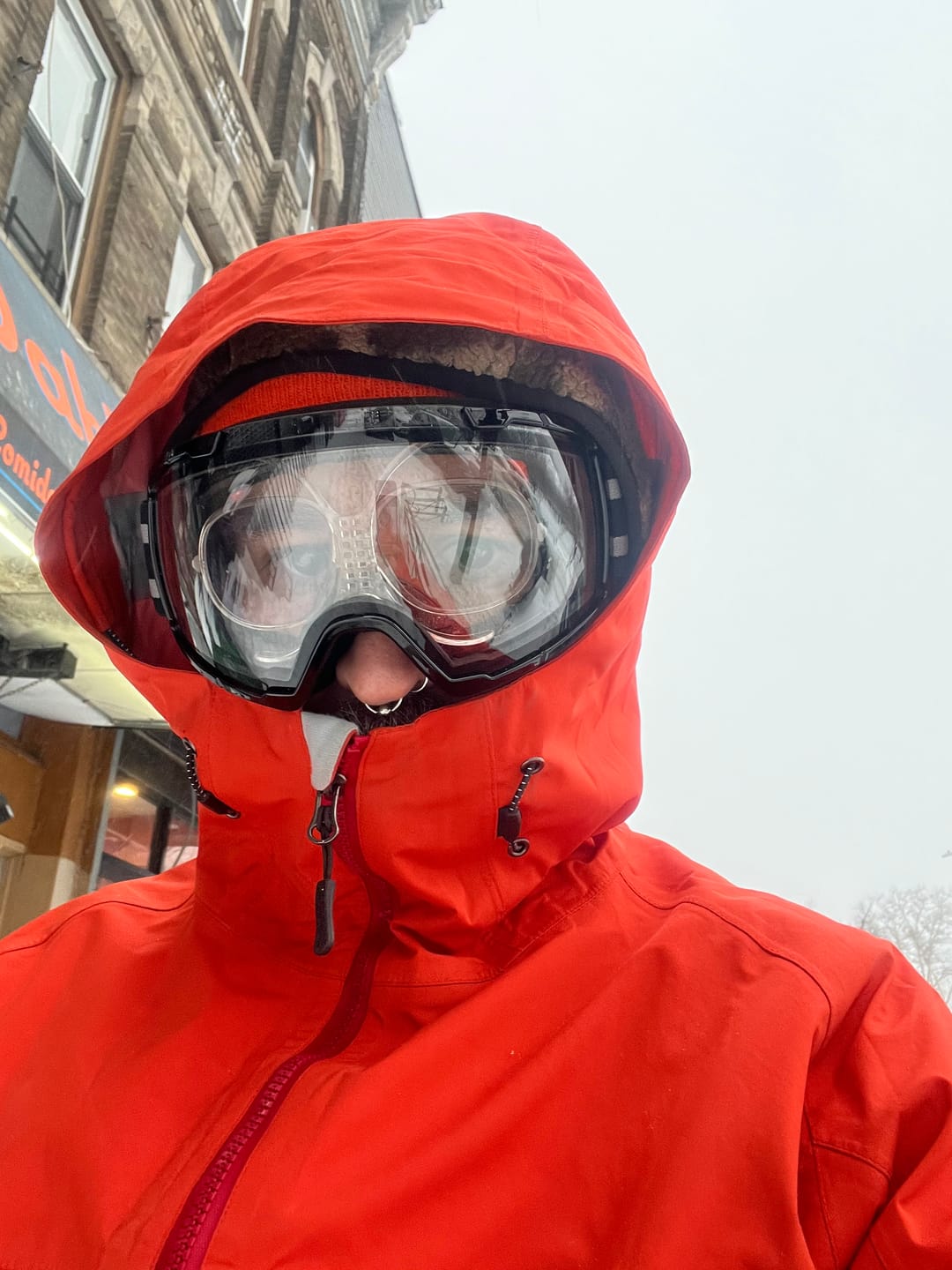 Customer photo review of Adjustable Prescription Goggle Inserts