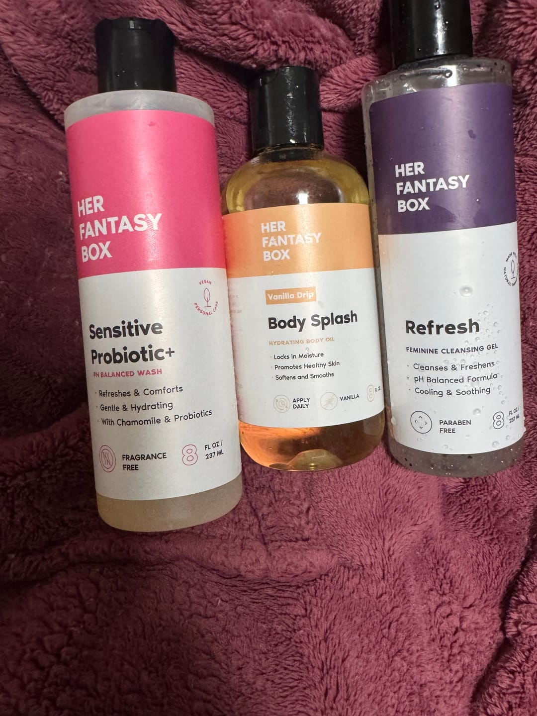 Customer photo review of Before Intimacy Kit