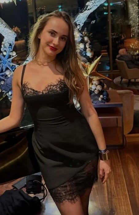 Customer photo review of Sylvie Lace Camisole Dress