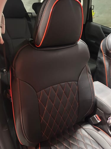 Customer photo review of Premium Custom-Fit Seat Covers