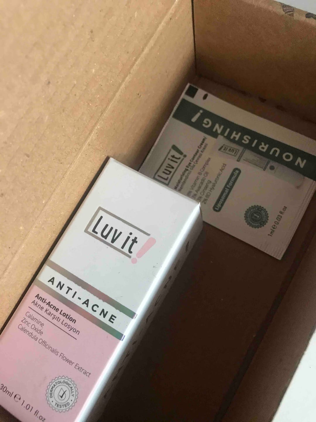 Customer photo review of Akne Karşıtı Losyon