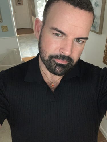 Customer photo review of RED GEMSTONE CHAIN | 18K Gold