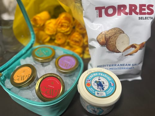 Customer photo review of CAVI's Beginner Tasting Kit • Back in Stock