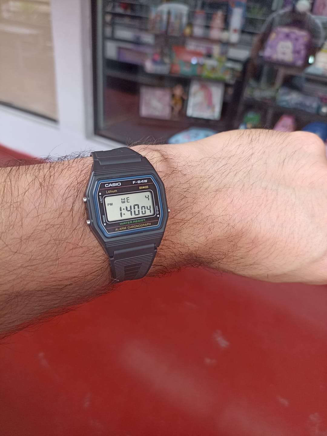 Customer photo review of Reloj Casio Vintage F-84W-1 Mercado Japonés JDM