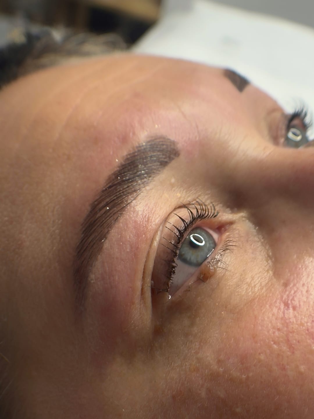 Customer photo review of Cysteamine Brow & Lash Lamination Kit - Step 1 - 15ml