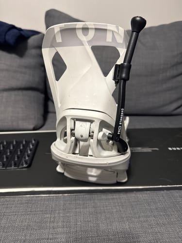 Customer photo review of Push Button Quick Release for Step On® Bindings