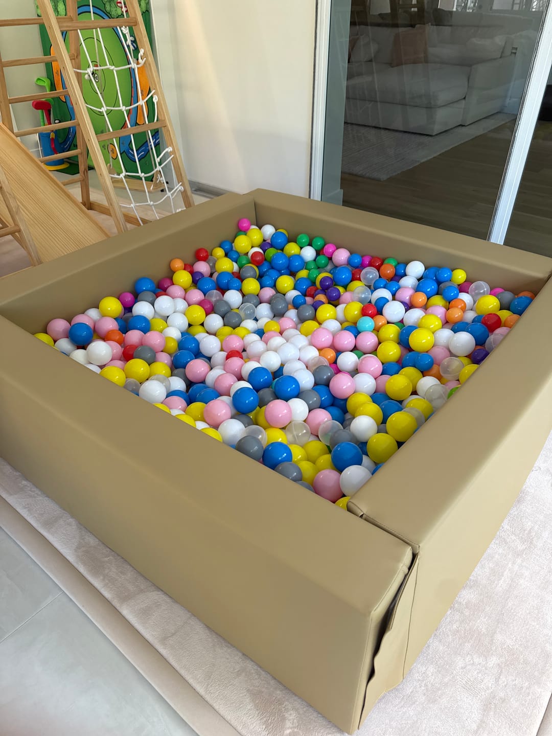 Customer photo review of Soft Play - Ball Pit  ( 5' x 5' x 18")