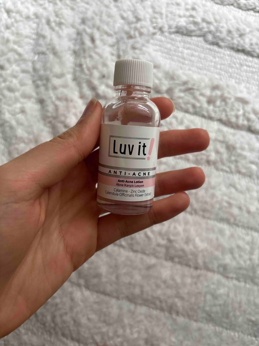Customer photo review of Akne Karşıtı Losyon