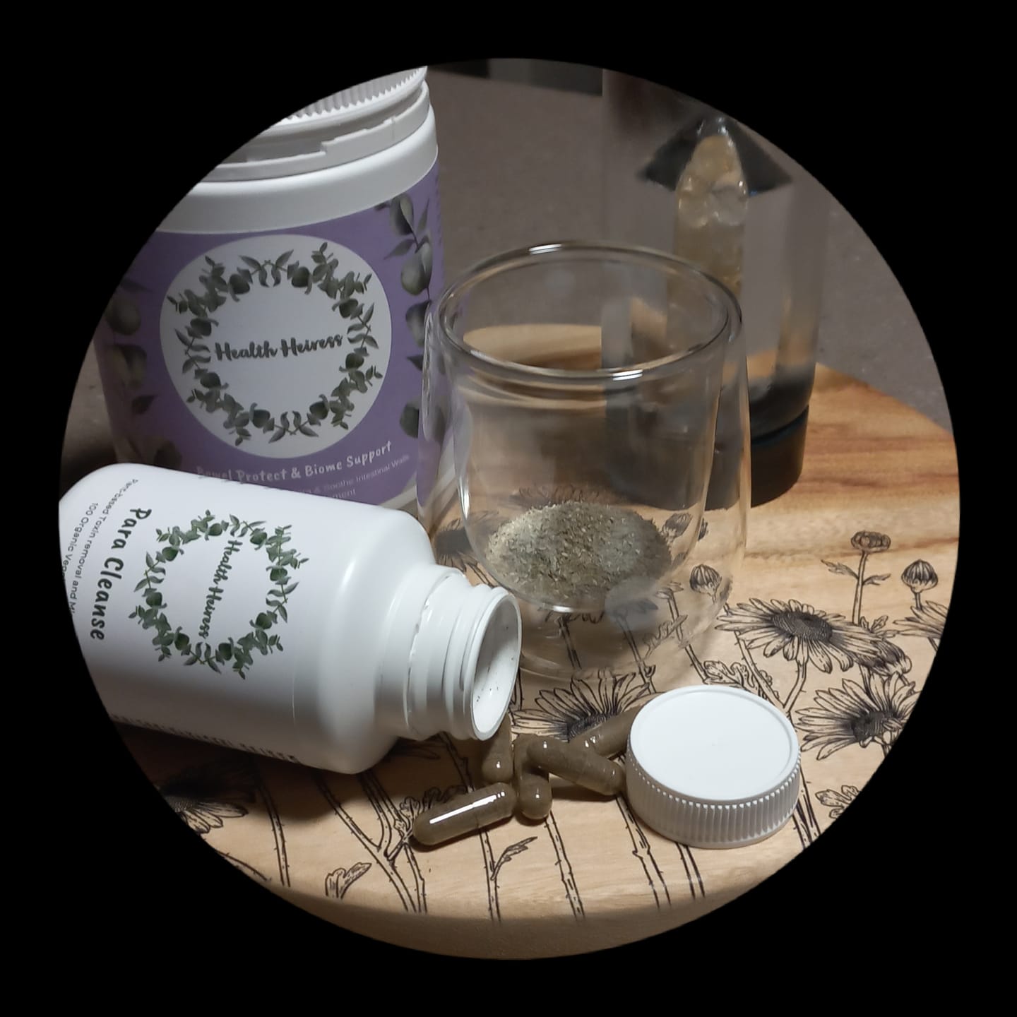 Customer photo review of Gut Harmony & Natural Detox Set